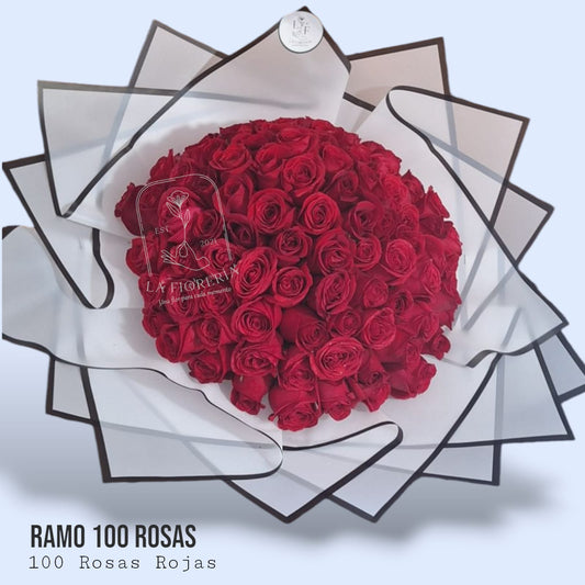 Ramo de 100 Rosas Rojas