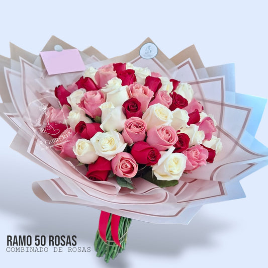 Ramo de 50 Rosas